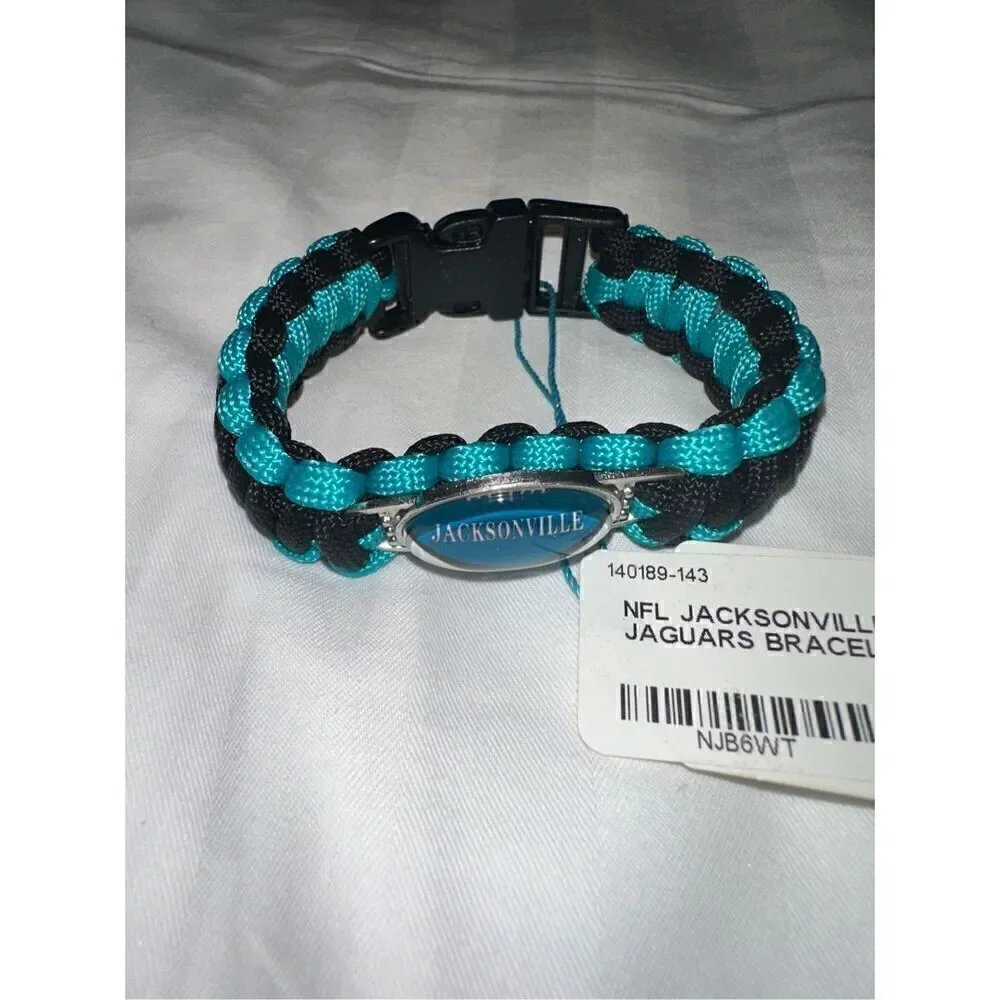 NFL Jacksonville Jaguars  Woven Bracelet NIP